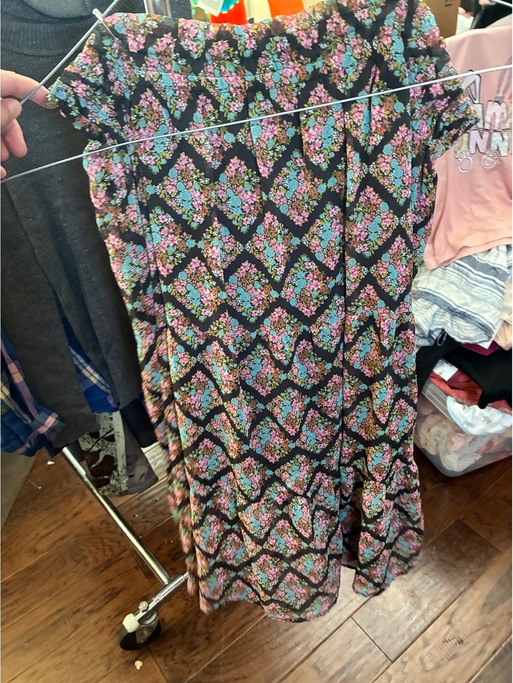 Lauren floral maxi skirt